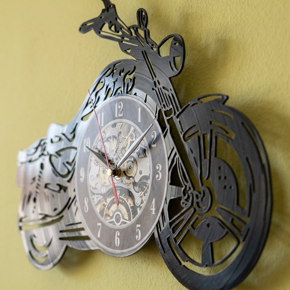Reloj de Pared Moto Design - imagen 3