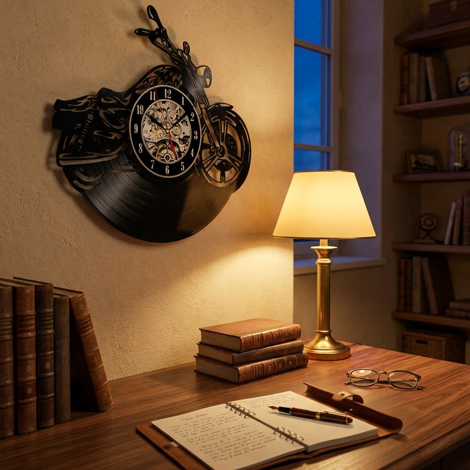 Reloj de Pared Moto Design - imagen 4