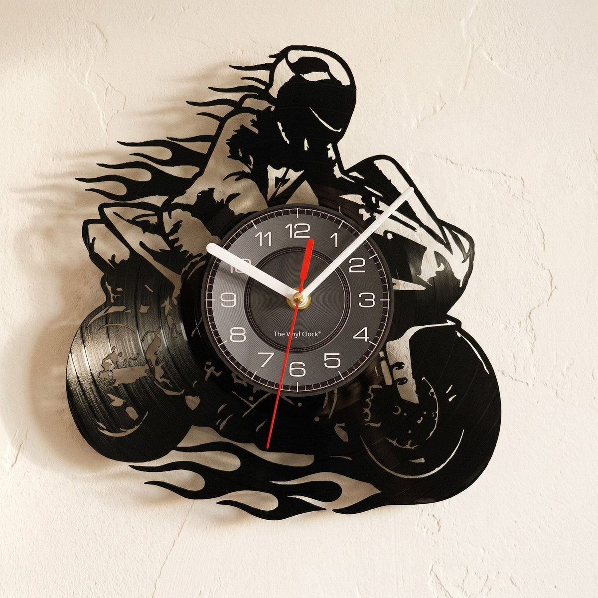 Reloj de Pared Moto Vinilo - imagen 2