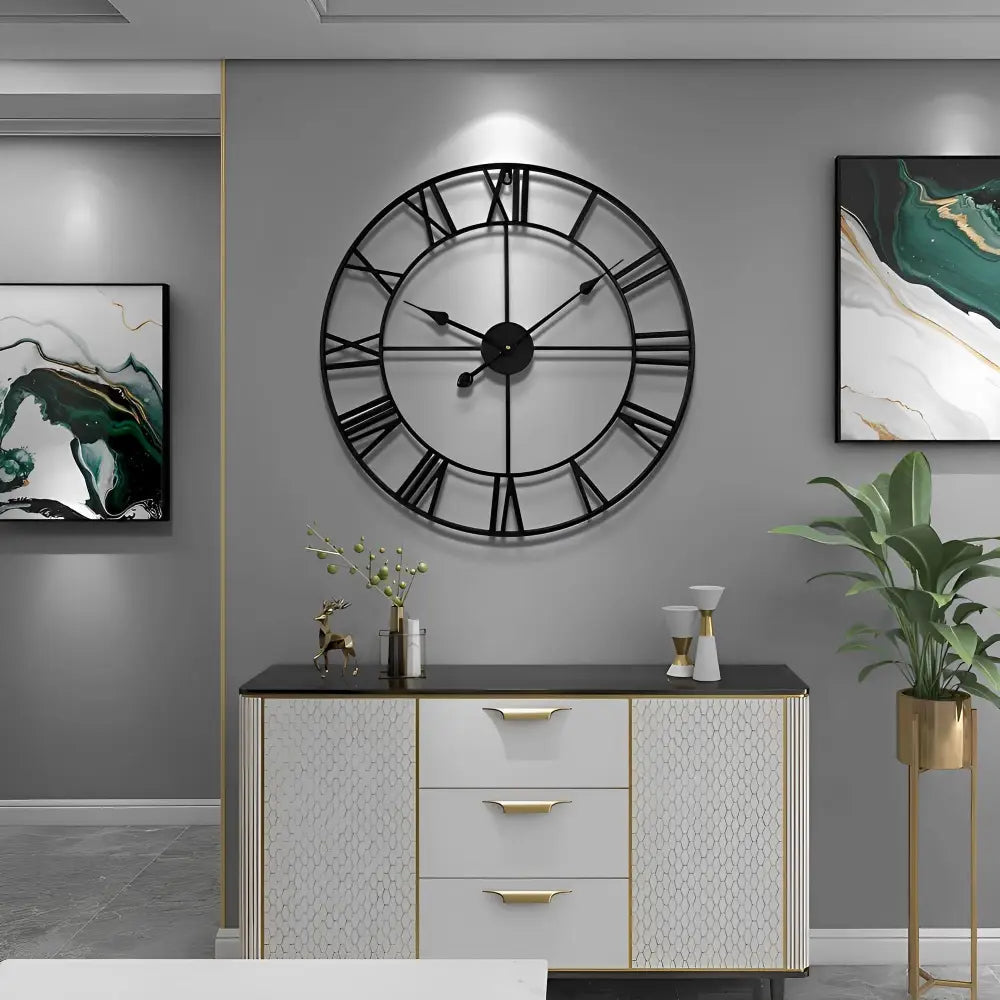 Reloj de Pared Números Romanos
