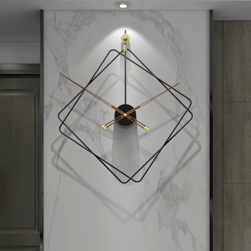 Reloj de Pared Cuadrado Filamento