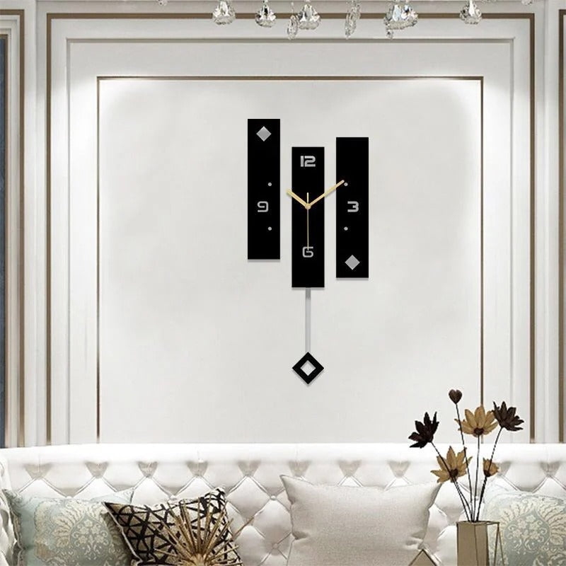 Reloj de Pared Rectangular Moderno - imagen 4