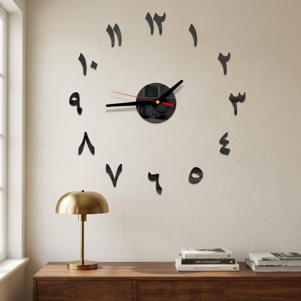 Reloj de Pared Números Arábigos