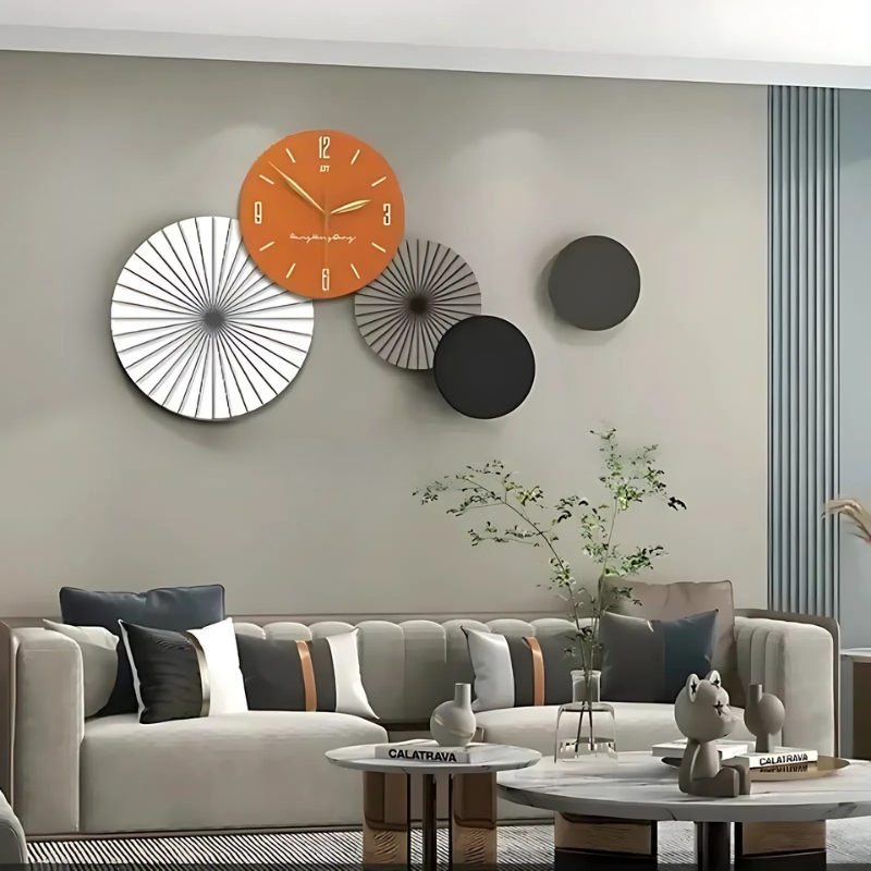 Reloj de Pared Círculo Colorido - imagen 2