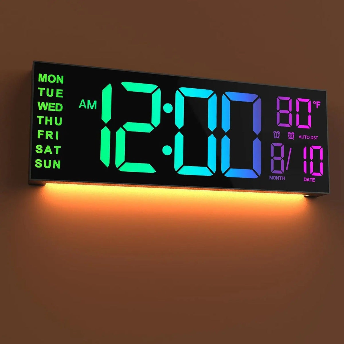 Reloj de Pared LED Colorido