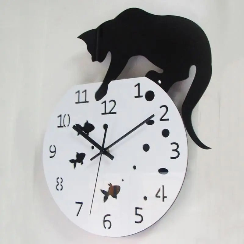 Reloj de Pared Silueta de Gato - imagen 5