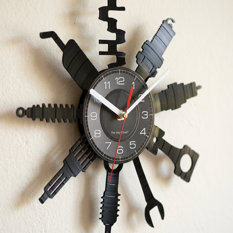 Reloj de Pared Herramientas Mecánico - imagen 3