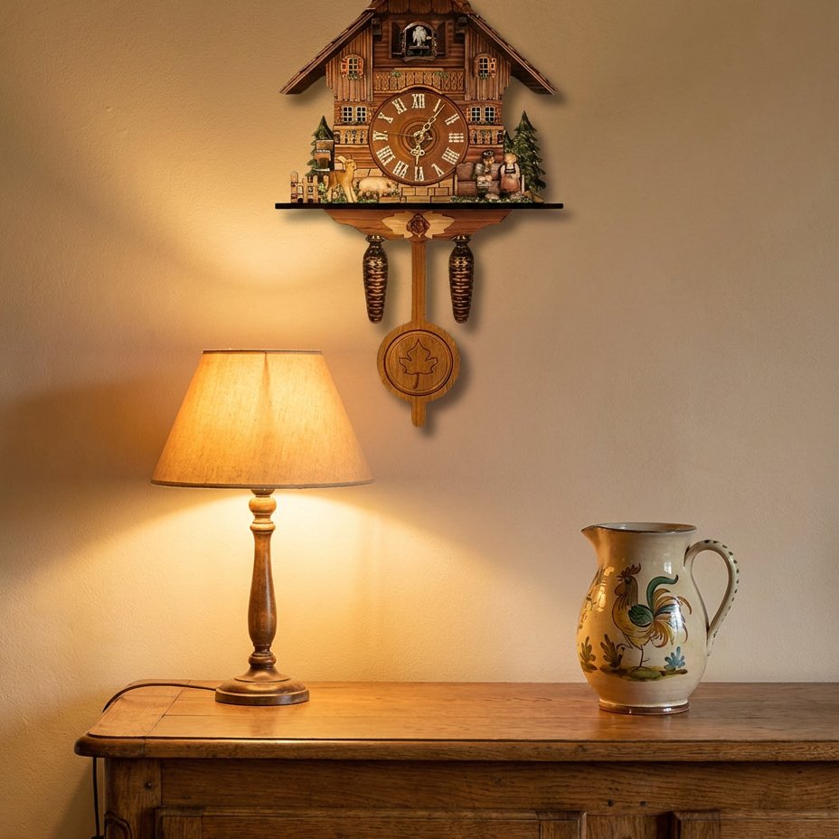 Reloj de Péndulo Chalet Alpino - imagen 4