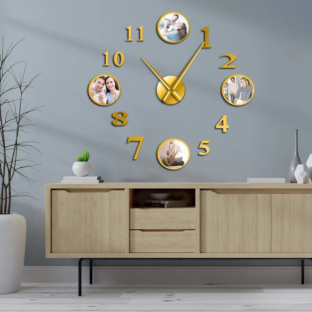 Reloj de Pared Fotos Redondas - imagen 4