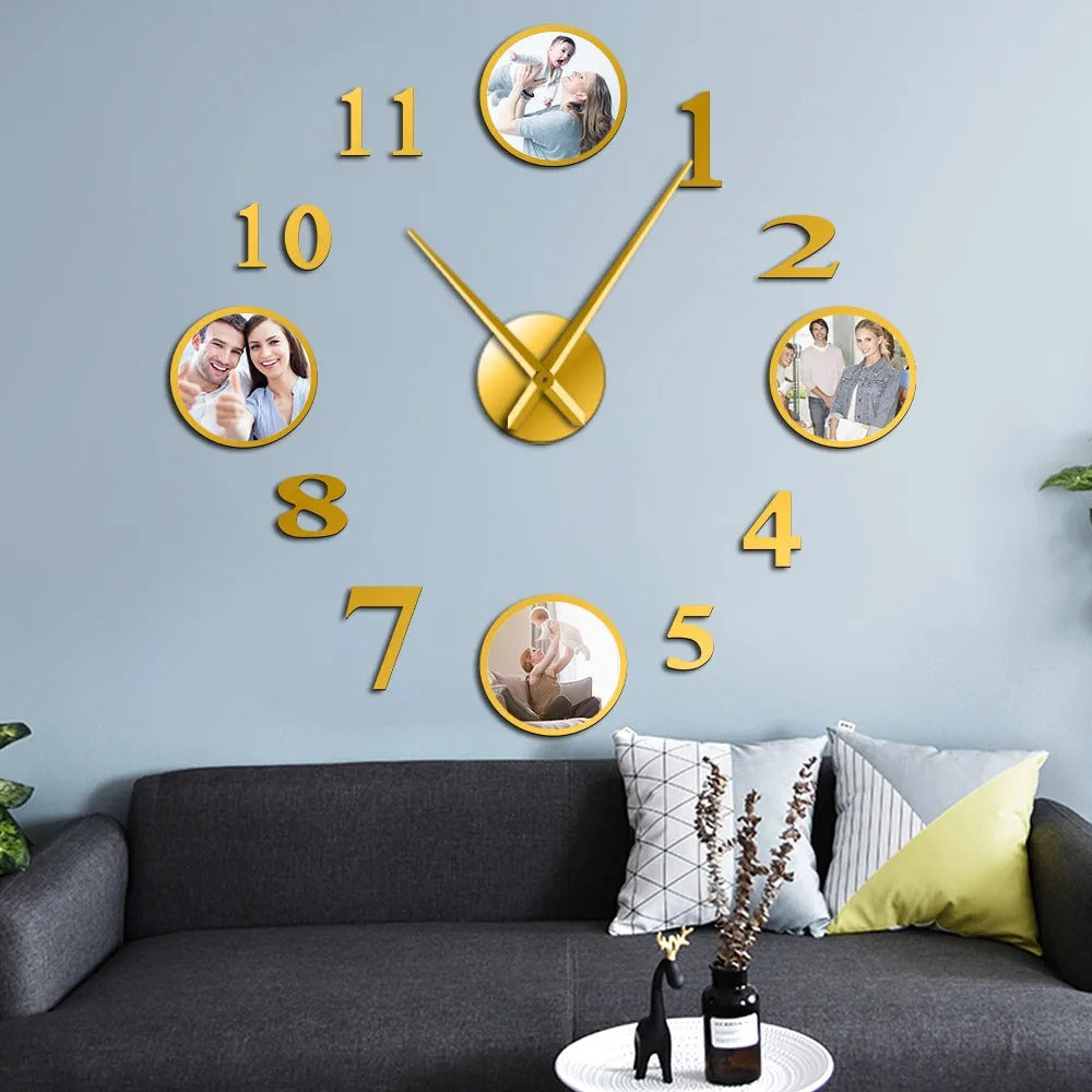 Reloj de Pared Fotos Redondas - imagen 6