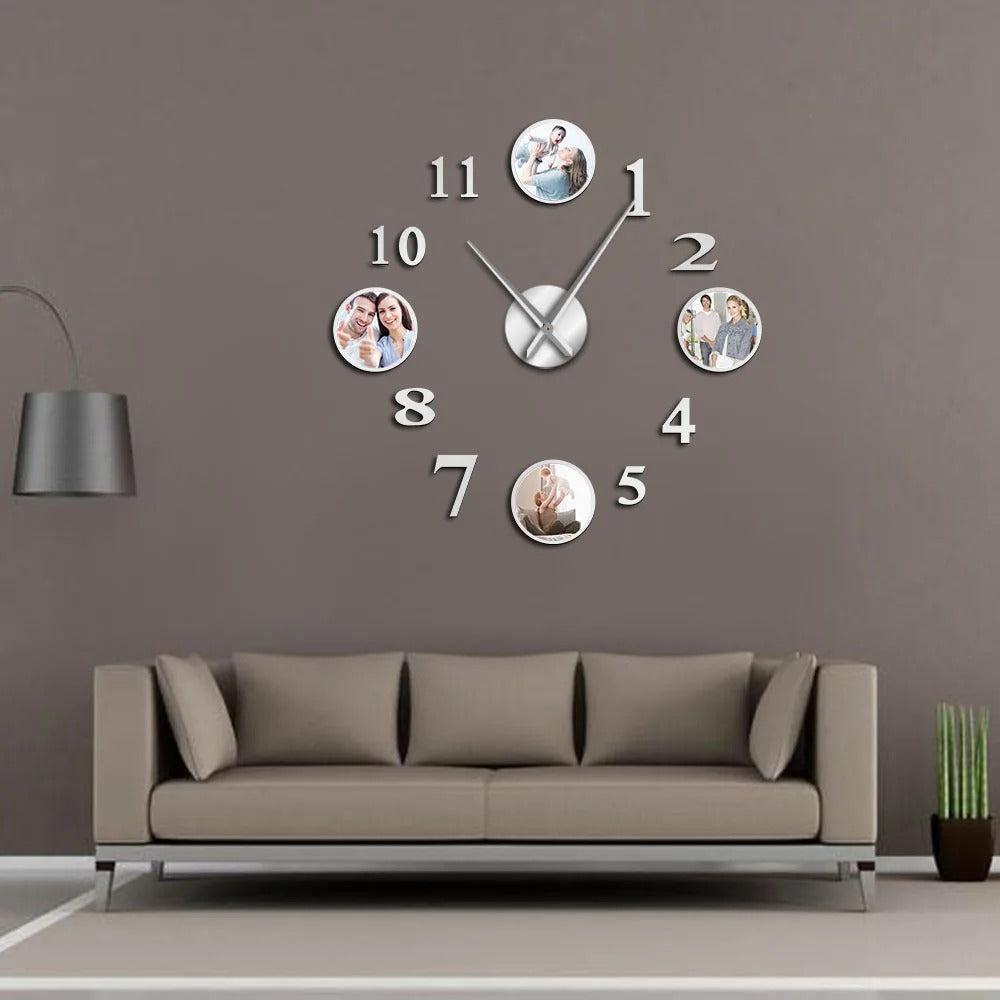 Reloj de Pared Fotos Redondas - imagen 5