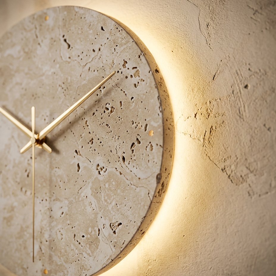 Reloj de Pared Piedra Iluminada - imagen 4