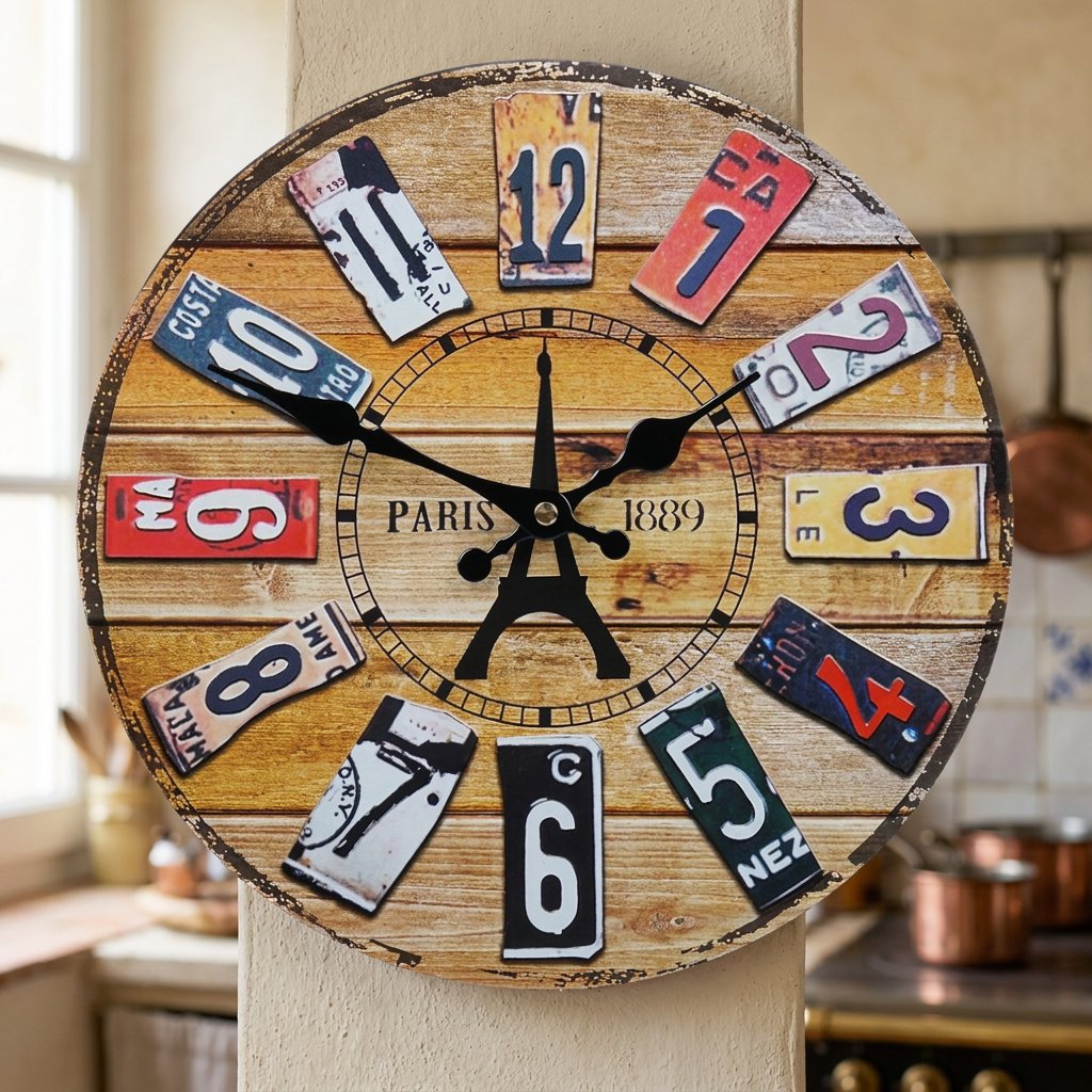 Reloj de Pared Placas París - imagen 3