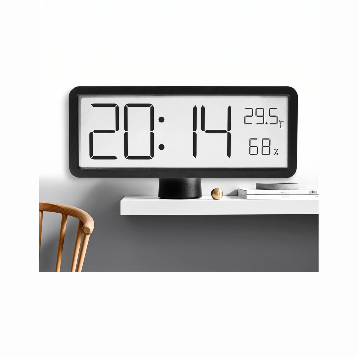 Reloj de Pared Rectangular Digital - imagen 5