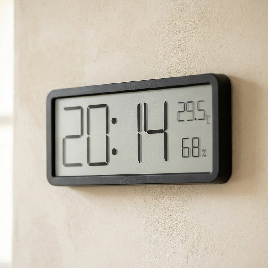 Reloj de Pared Rectangular Digital - imagen 3