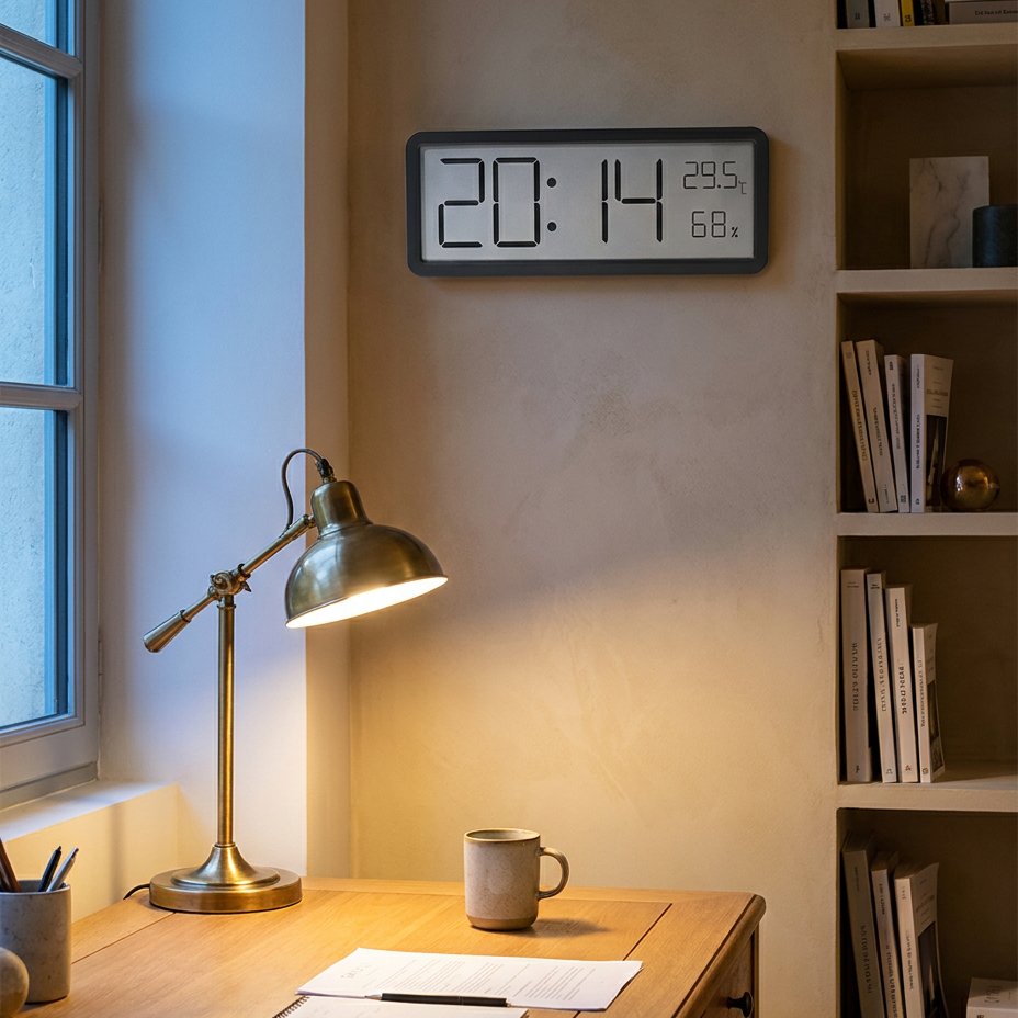 Reloj de Pared Rectangular Digital - imagen 4