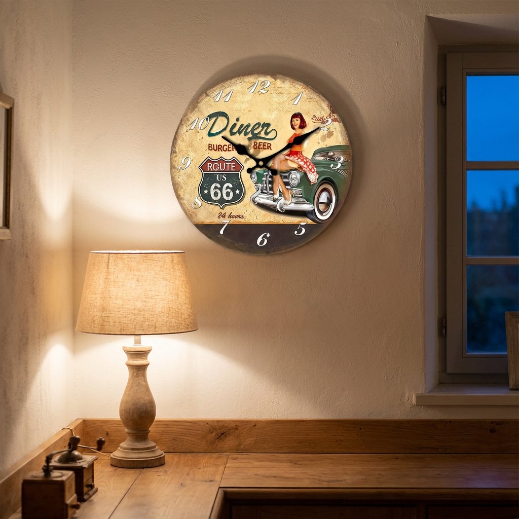 Reloj de Pared Route 66 - imagen 4