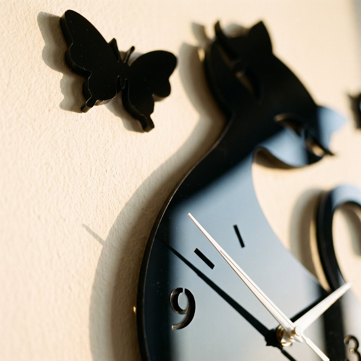 Reloj de Pared Silueta Gato - imagen 3