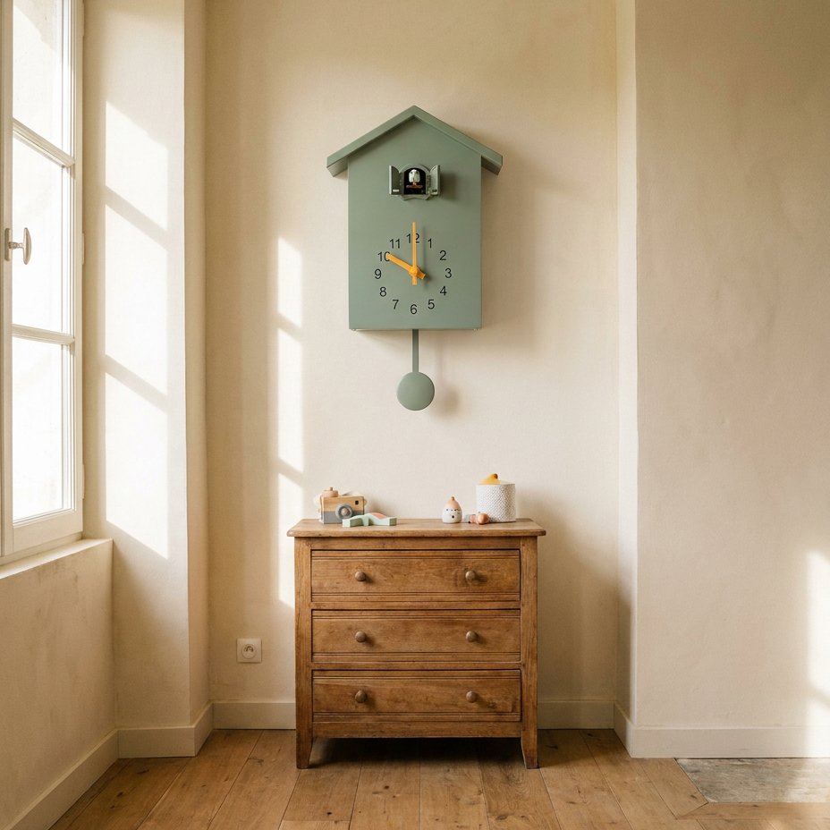 Reloj de Péndulo Estilo Chalet - imagen 2