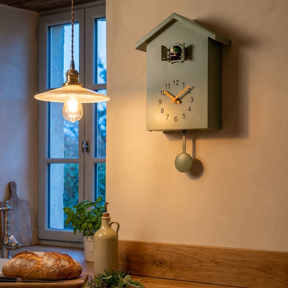Reloj de Péndulo Estilo Chalet - imagen 4