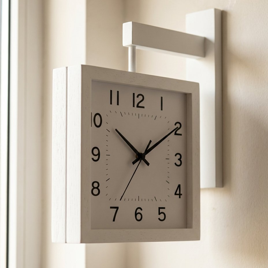 Reloj de Pared Suspendido Cuadrado - imagen 3