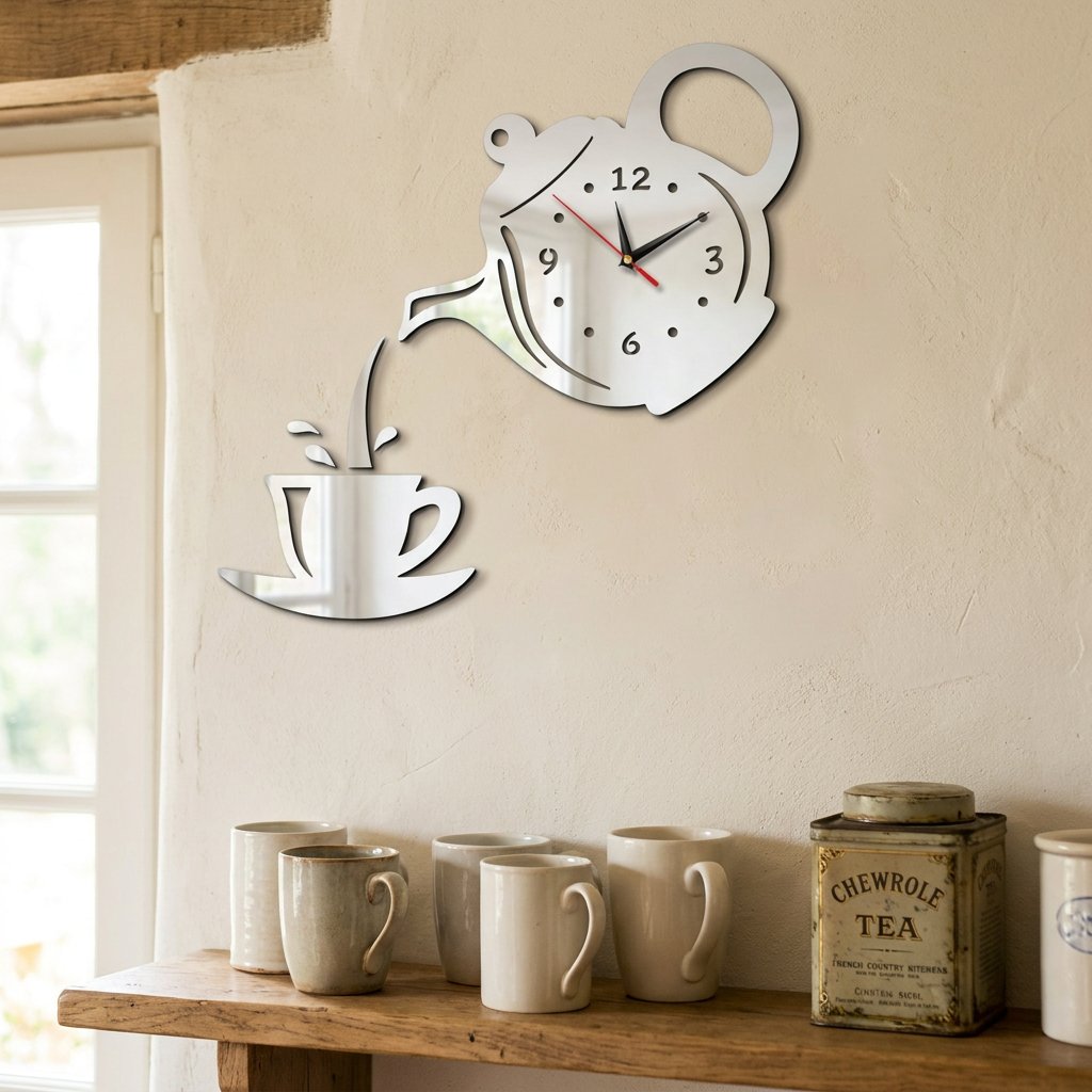 Reloj de Pared Tetera