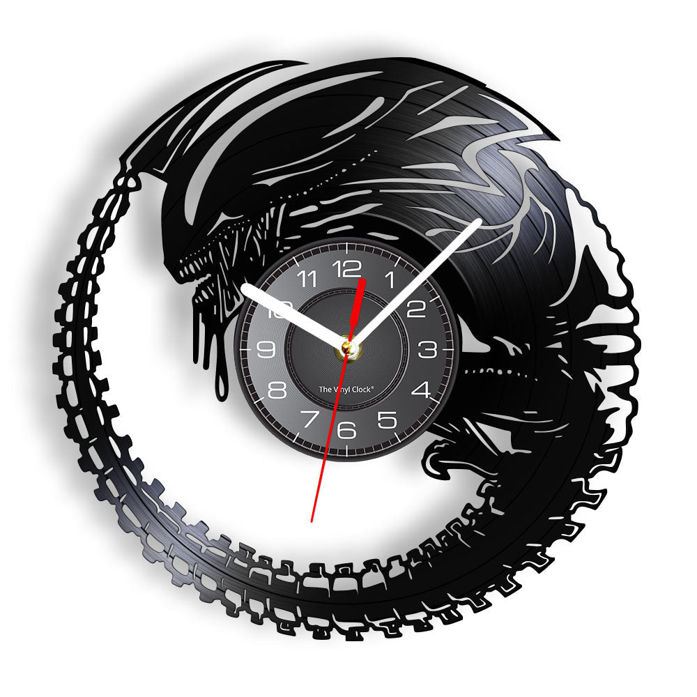 Reloj de Pared Alien Vinilo