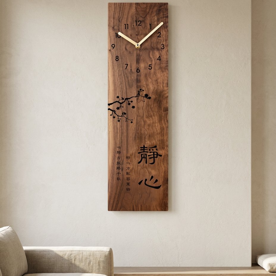 Reloj de Pared Zen Madera