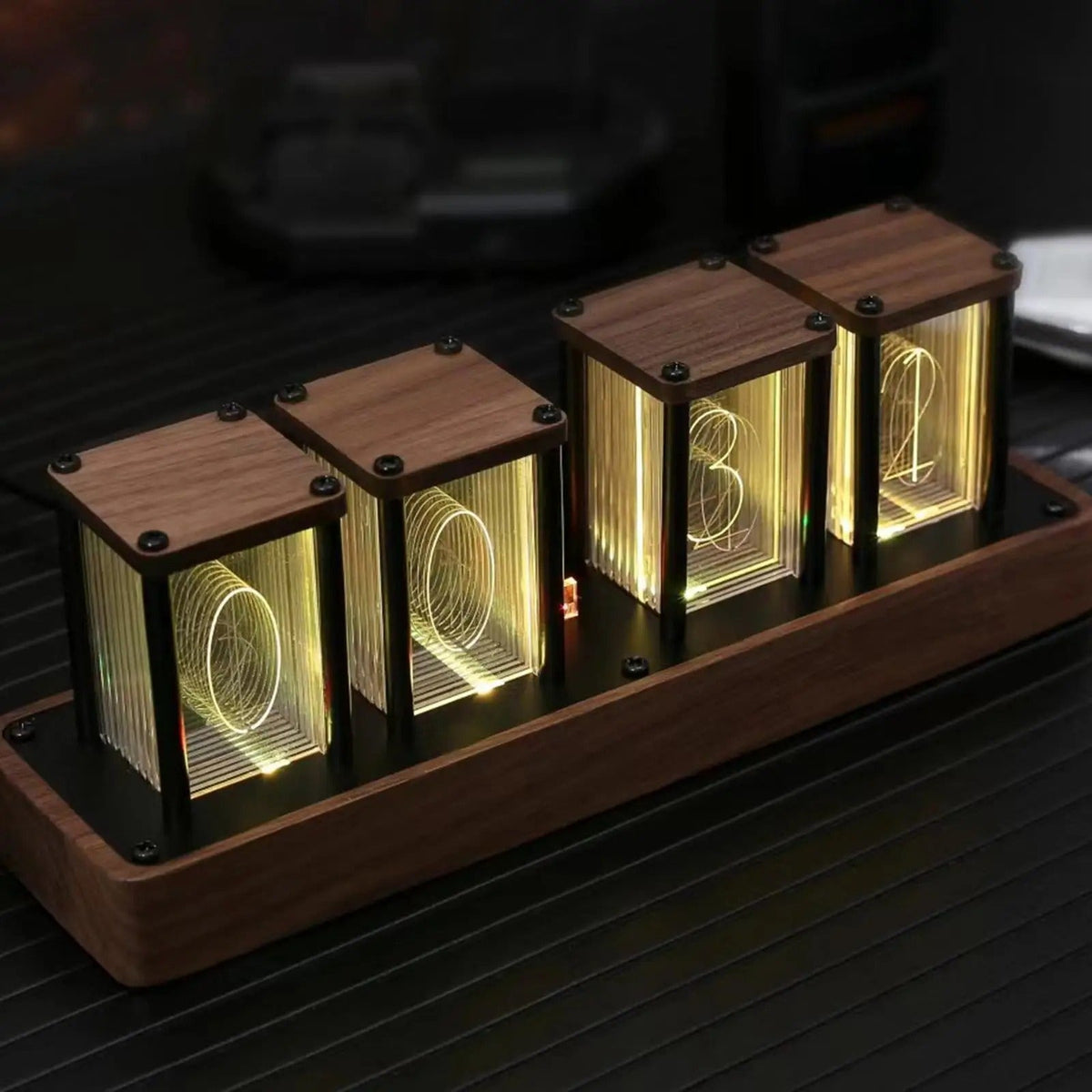Reloj de Sobremesa Tubos Neón - imagen 3