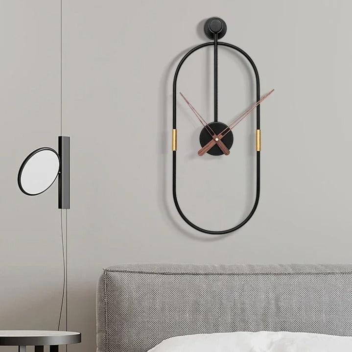 Reloj de Pared Ovalado Moderno - imagen 2