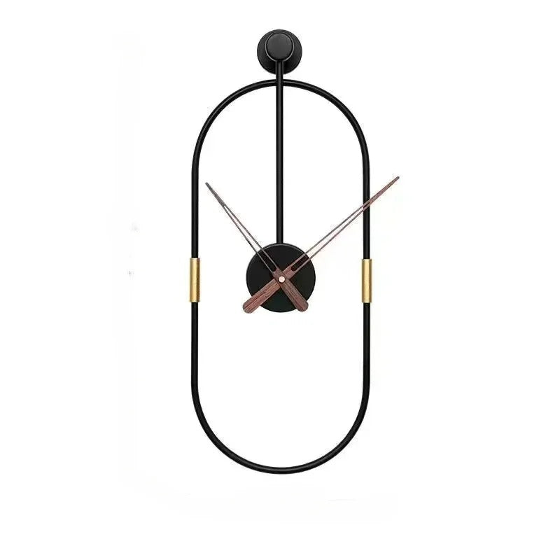Reloj de Pared Ovalado Moderno - imagen 5