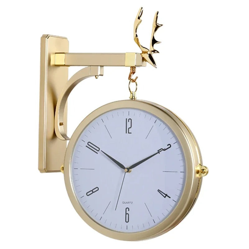 Reloj de Pared Ciervo Dorado - imagen 5