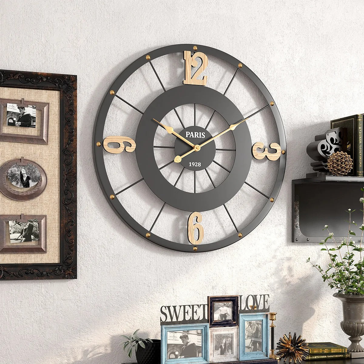 Reloj de Pared Industrial Paris - imagen 6