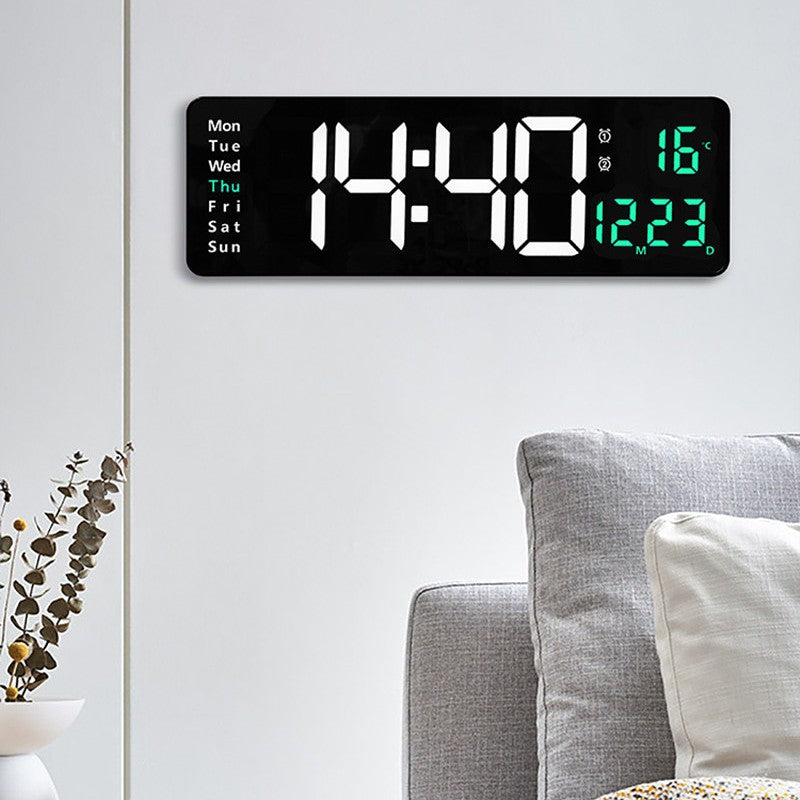 Reloj de Pared LED Dígitos