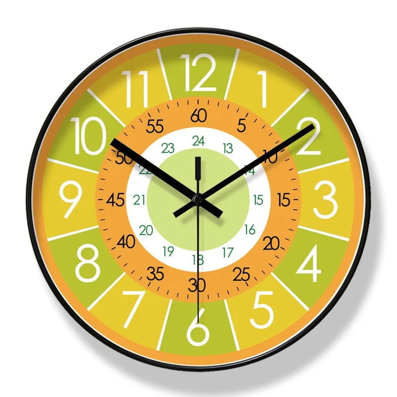 Reloj de Pared Educativo de Colores - imagen 2