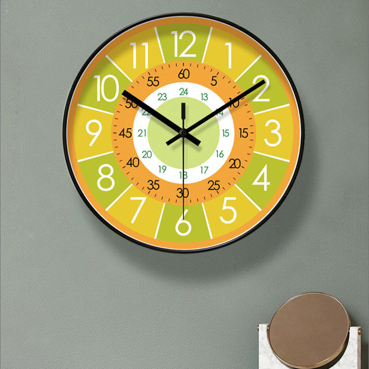 Reloj de Pared Educativo de Colores