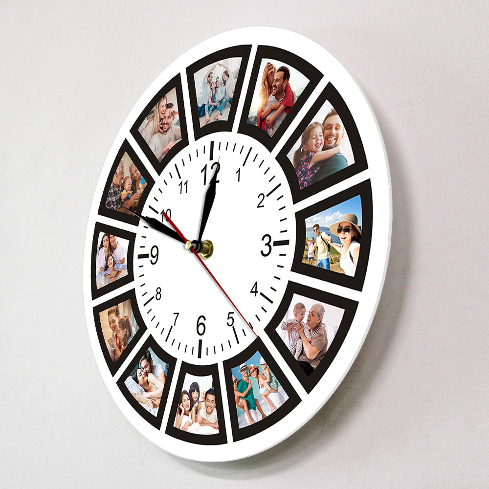 Reloj de Pared Marco de Fotos
