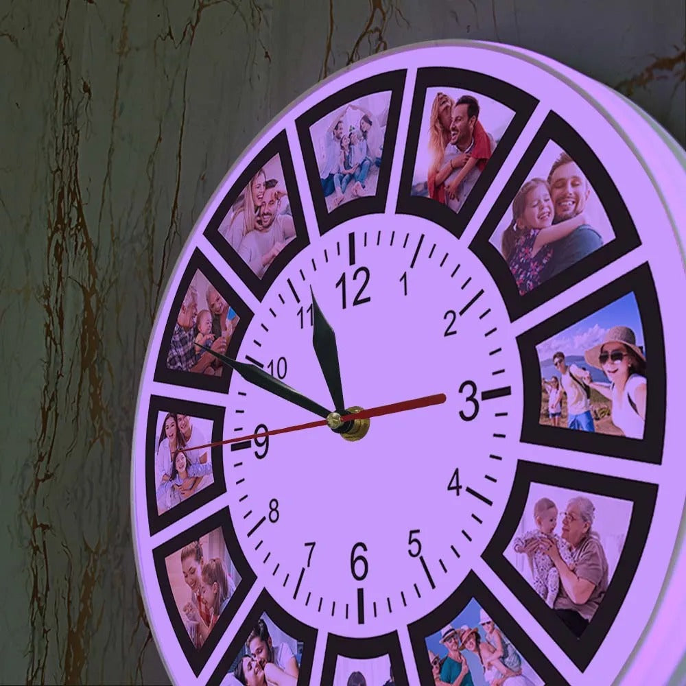 Reloj de Pared Marco de Fotos - imagen 9