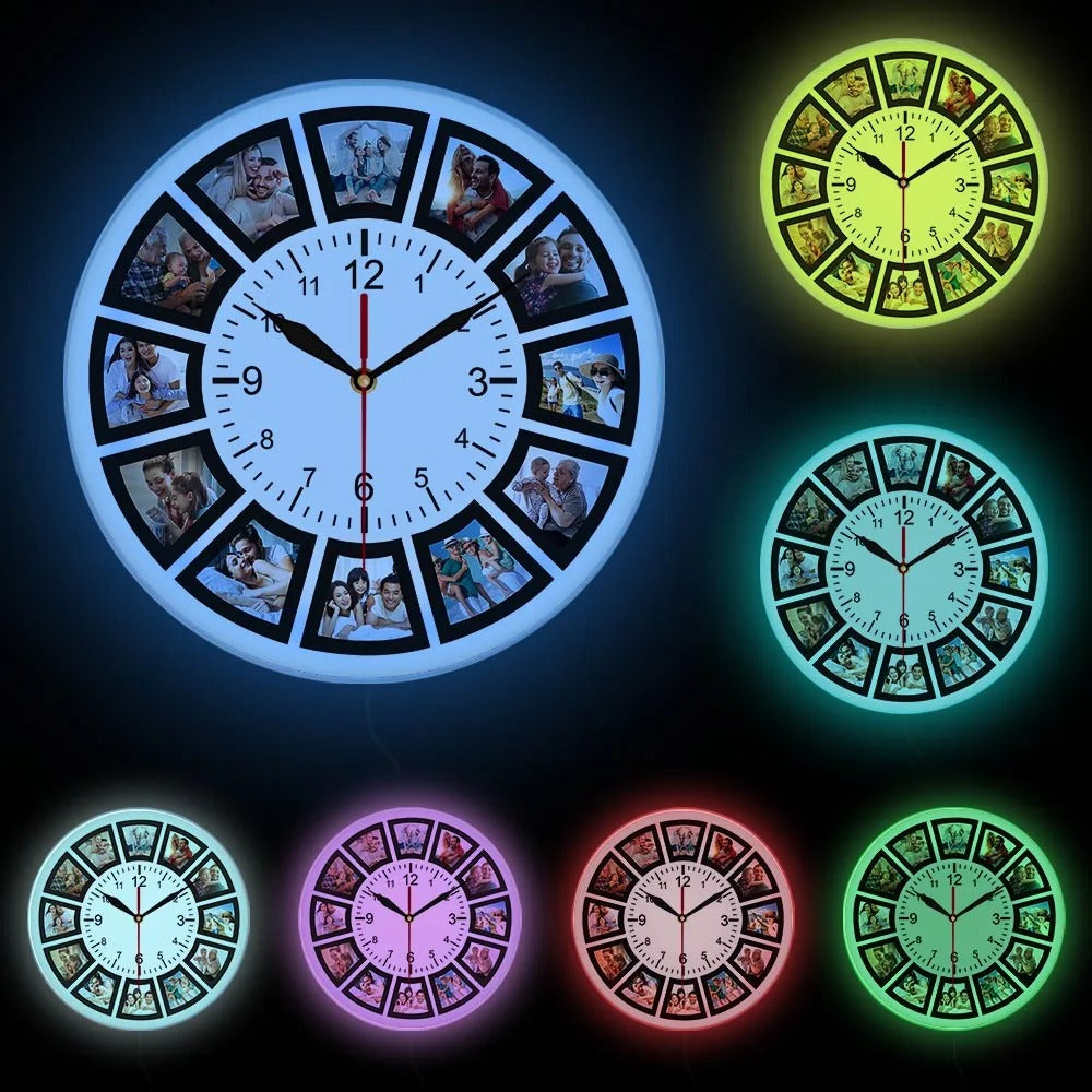 Reloj de Pared Marco de Fotos - imagen 8
