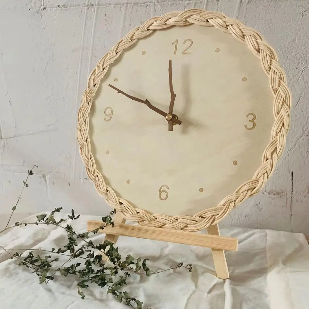 Reloj de Pared Trenzado Madera - imagen 3