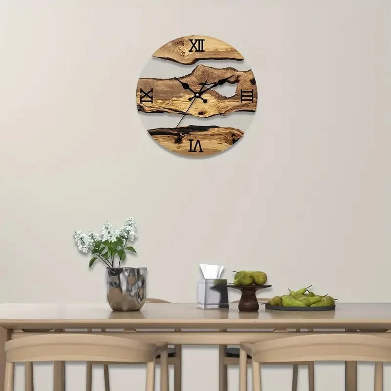Reloj de Pared Madera Craquelada - imagen 2