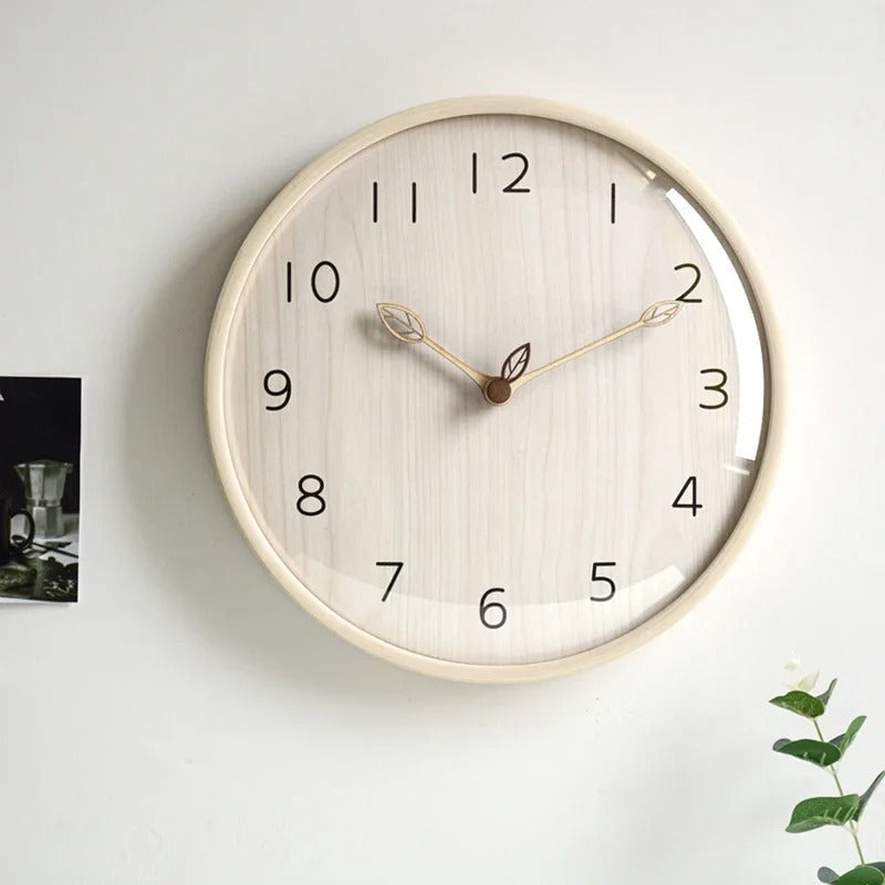 Reloj de Pared Hojas Madera - imagen 6