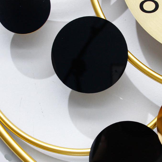 Reloj de Pared Círculo Dorado - imagen 4