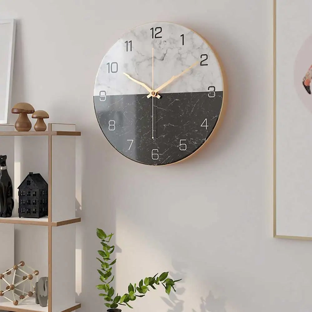 Reloj de Pared Diseño Bicolor