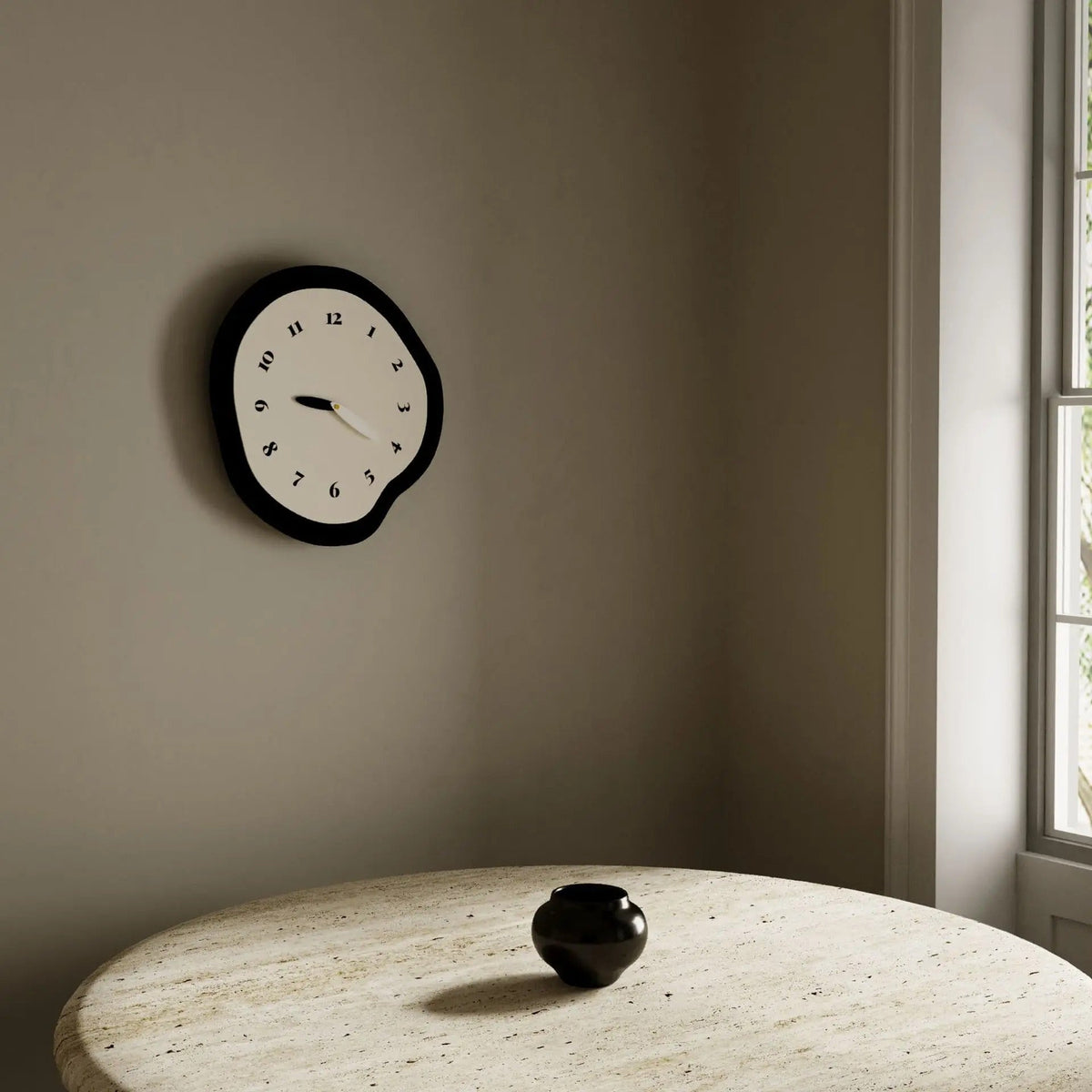 Reloj de Pared Forma Orgánica - imagen 3