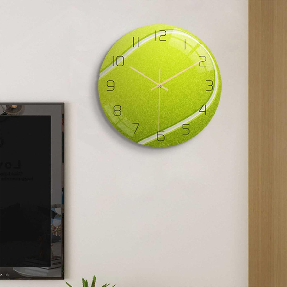Reloj de Pared Pelota de Tenis