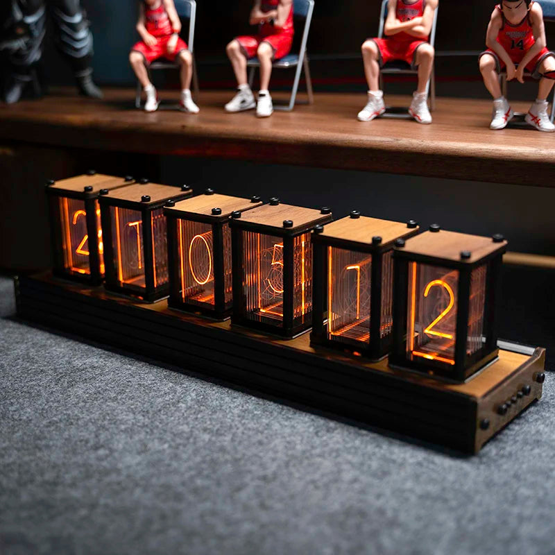 Reloj de Sobremesa Fecha Tubos LED - imagen 2