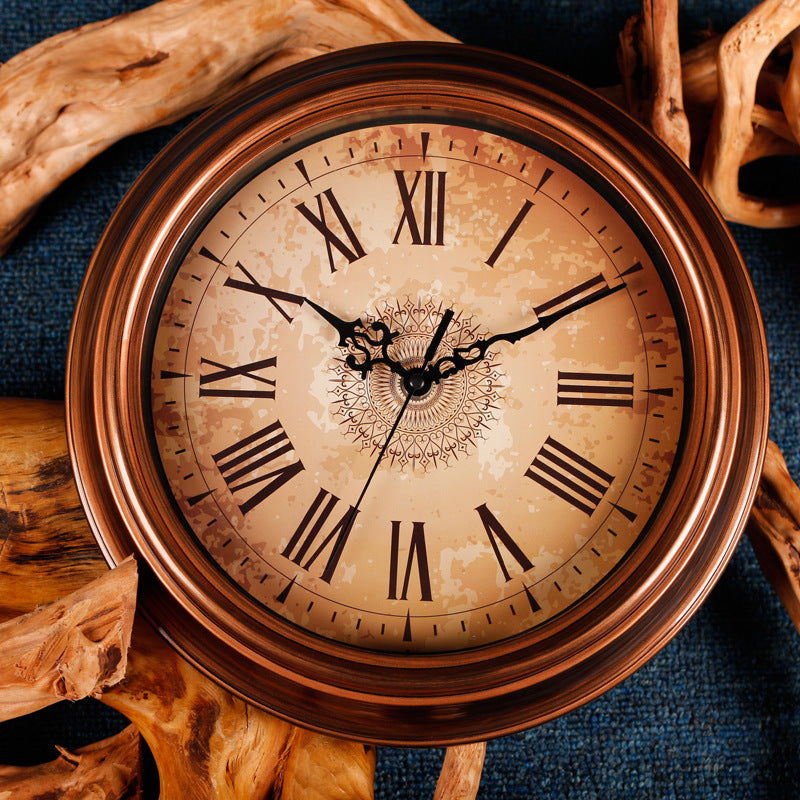 Reloj de Pared Números Romanos Vintage
