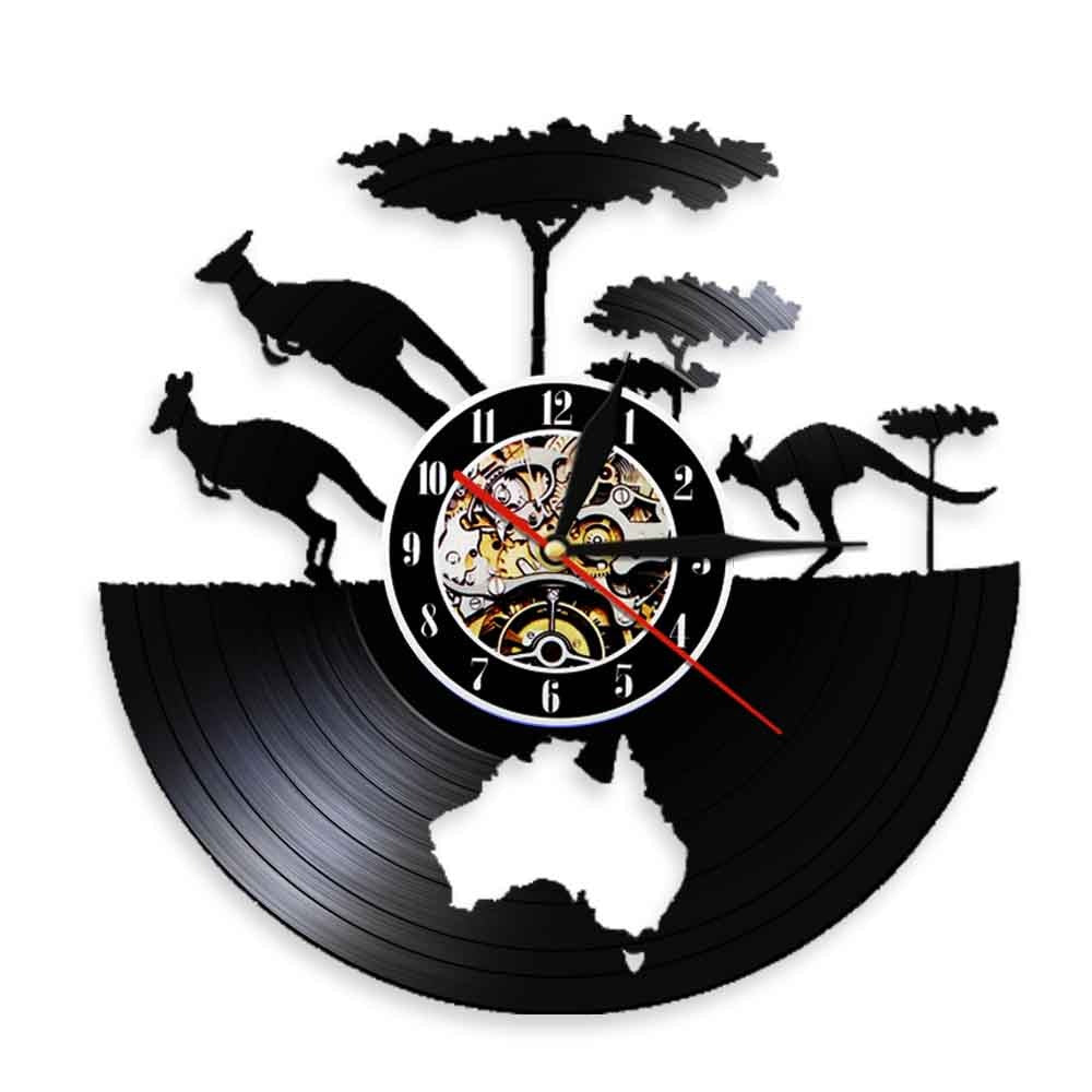 Reloj de Pared Canguro Vinilo