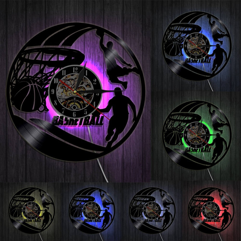 Reloj de Pared Deporte Baloncesto